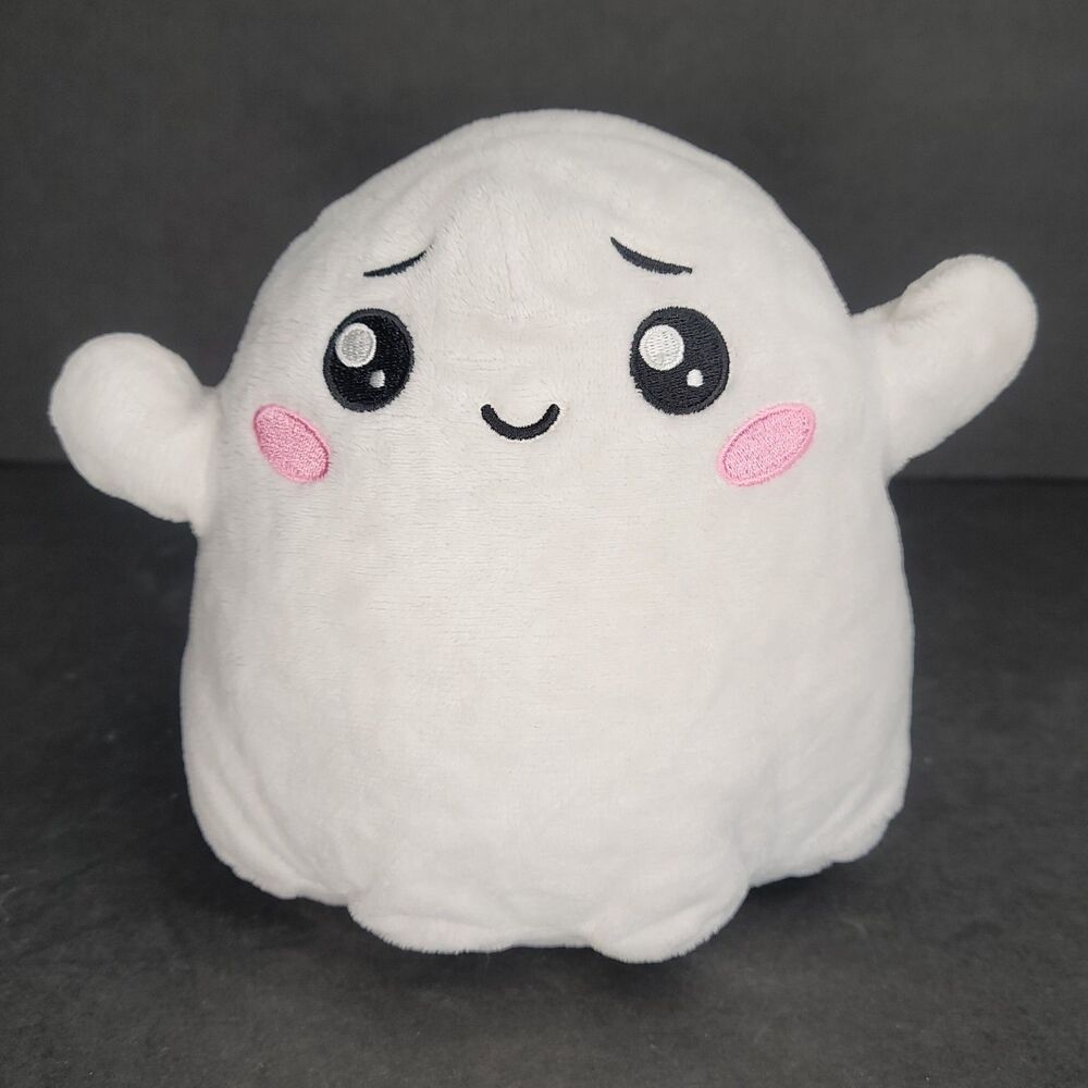 LankyBox Ghost Plush Stuffed Toy 7 Inch White Ghosty Soft Doll Collectible